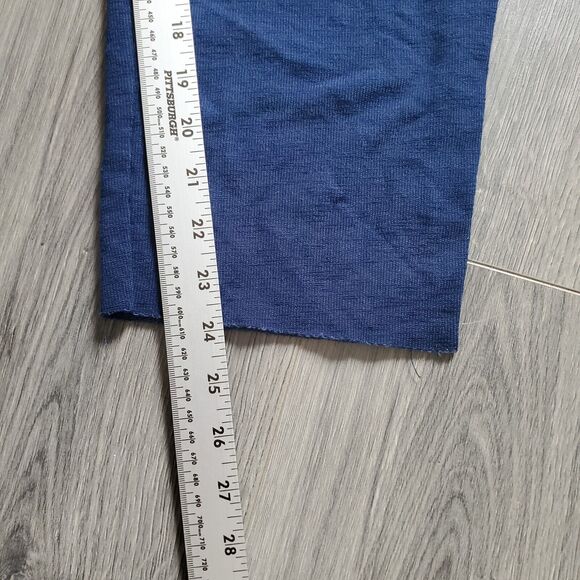 Free People Movement Set XS Blue Long Sleeve Crop Pant Surfside - Picture 9 of 11